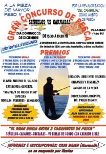 Gran concurso de pesca "El gran duelo entre 2 corrientes de pesca"